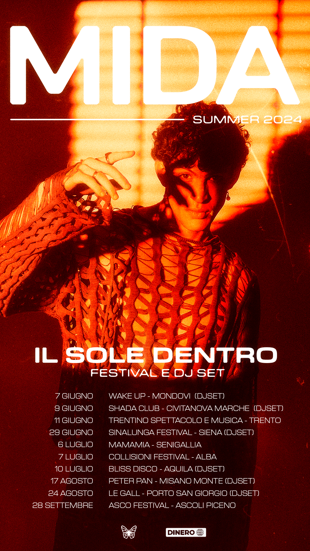 MIDA “il sole dentro” Summer tour